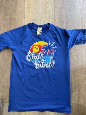 NEW Lands' End "Chill Vibes" Boys Shirt XL (16-18)